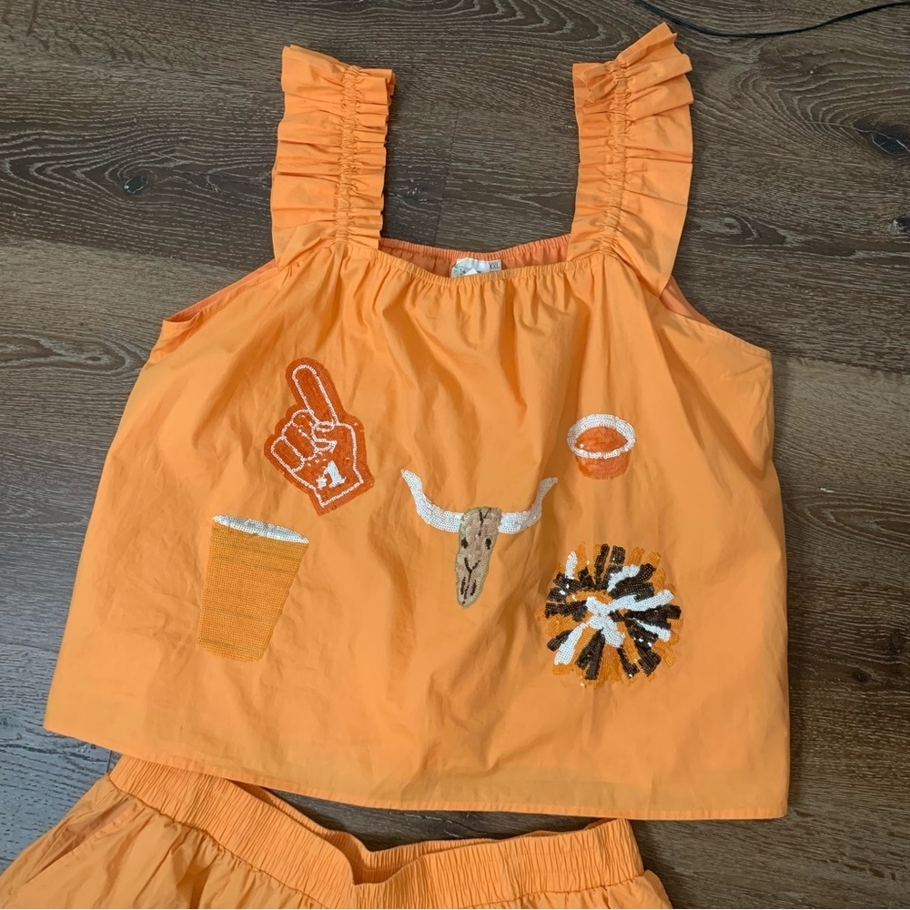 Queen of Sparkles UT College Game Day icon shirt/ shorts set 2XL - Picture 5 of 10